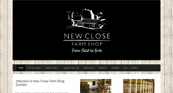 Desktop Screenshot of newclosefarmshop.co.uk